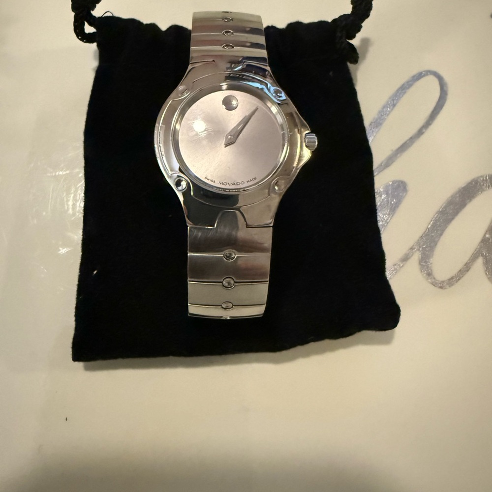 Movado Silver Tone Watch